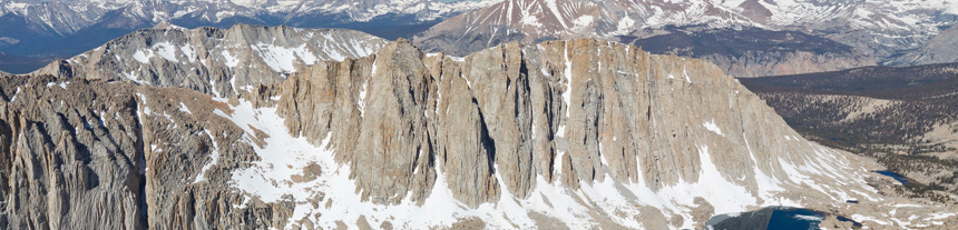 High in the Sierra Mountains